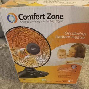 COMFORT ZONE CZ998-EC Oscillating Parabolic Dish Radiant Heater